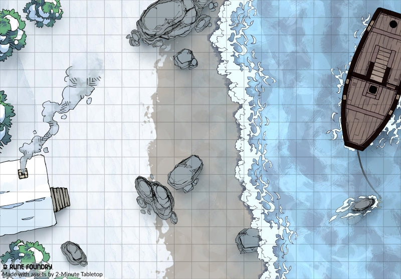 Winter Snow Battle Map Pack