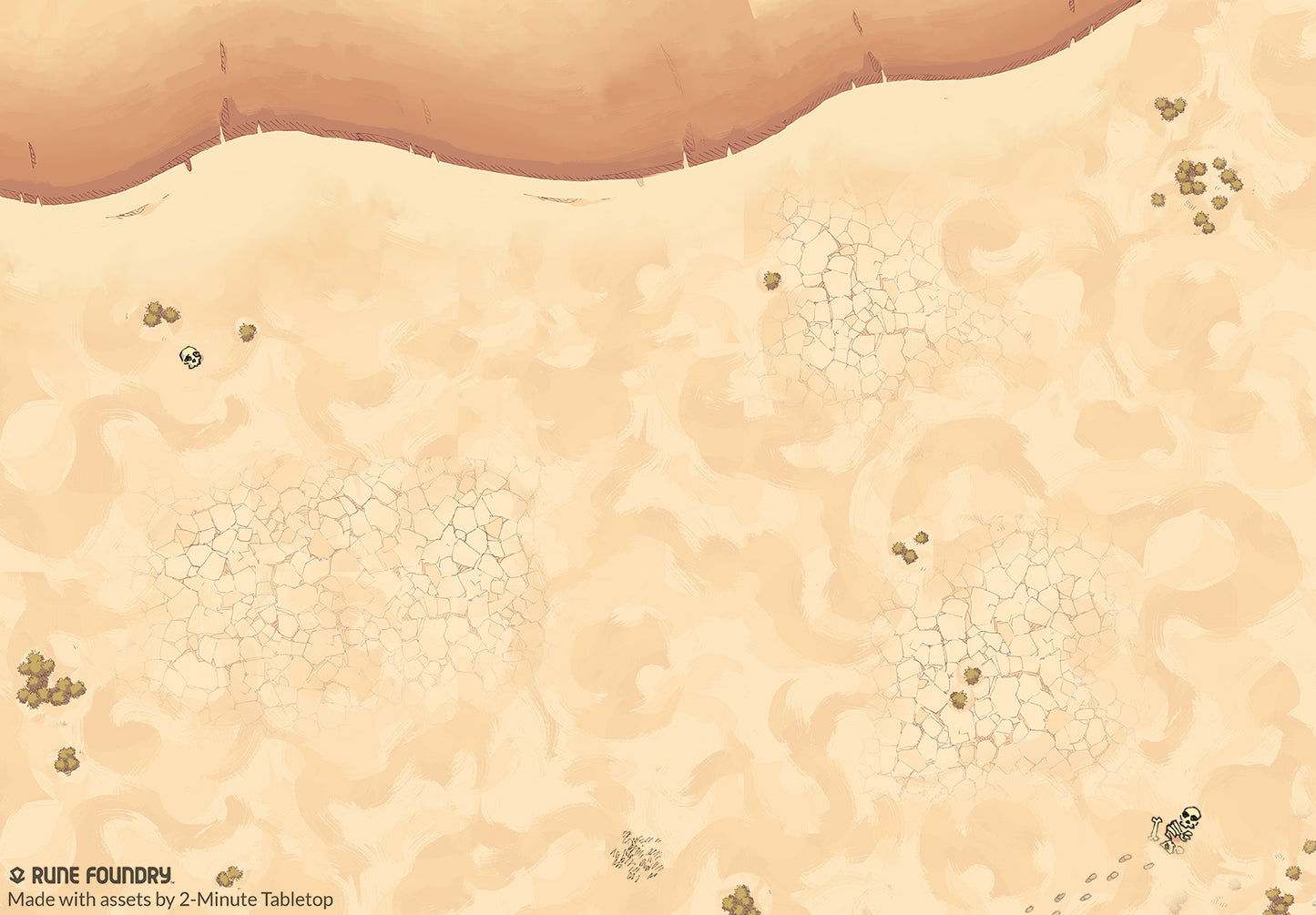 Desert Battle Map (The Void of Amenti)
