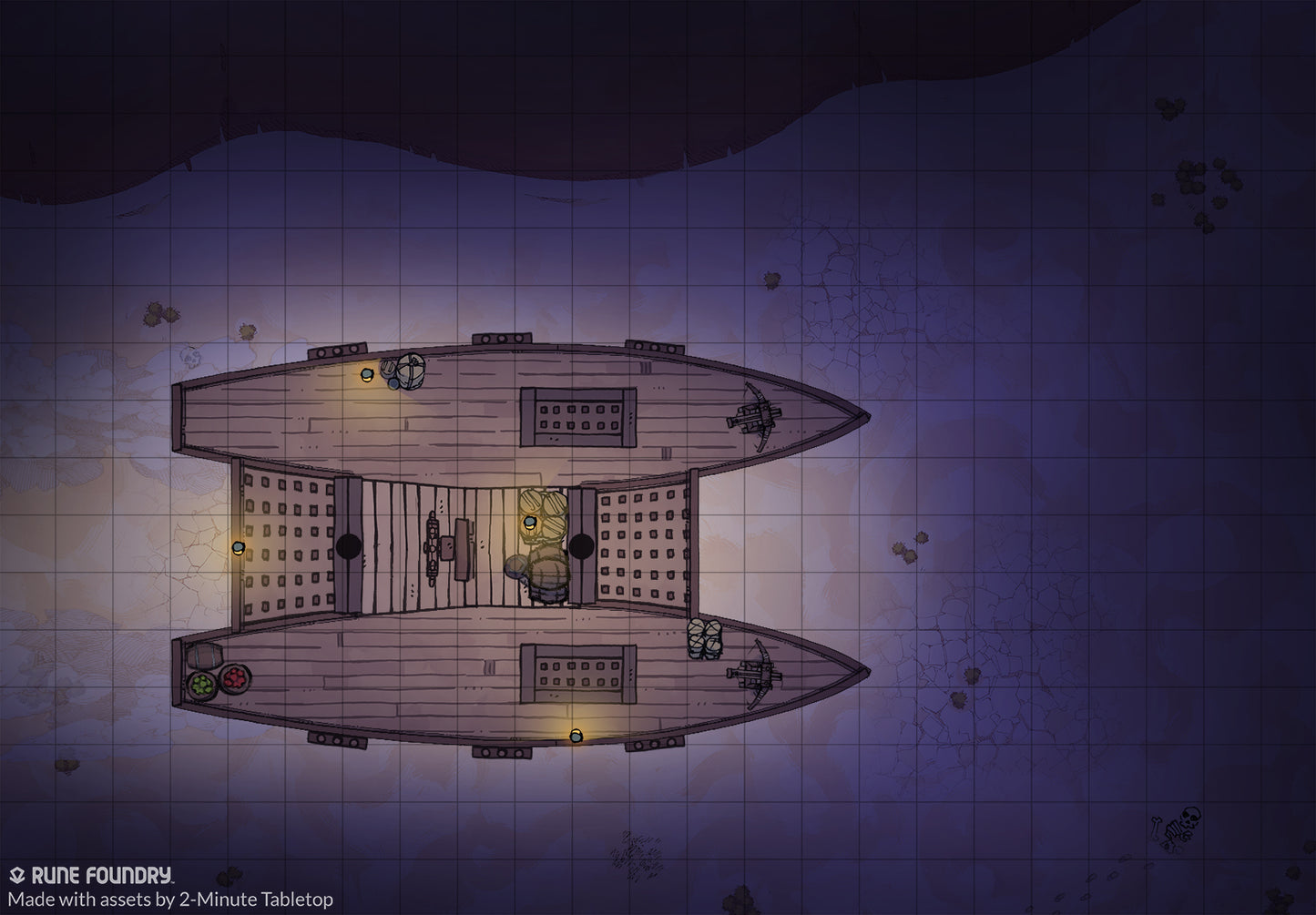 Desert Battle Map (The Void of Amenti)