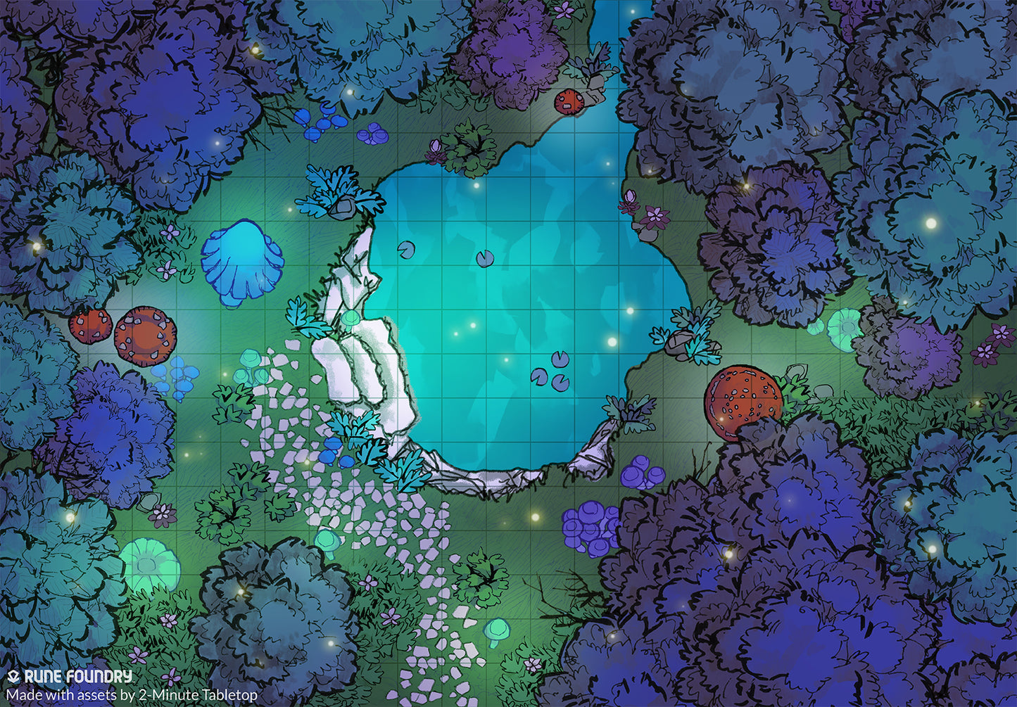 Forest Battle Map Pack