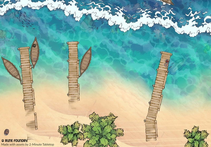 Beach Battle Map Pack