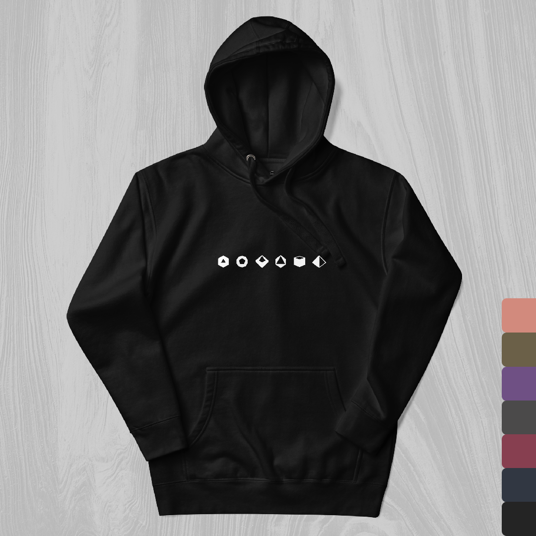 DnD Dice Hoodie