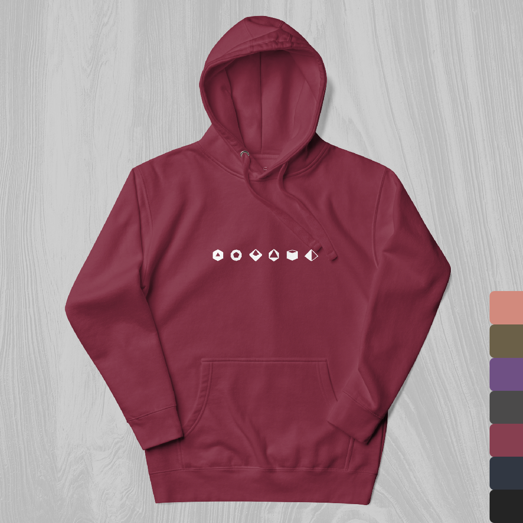 DnD Dice Hoodie