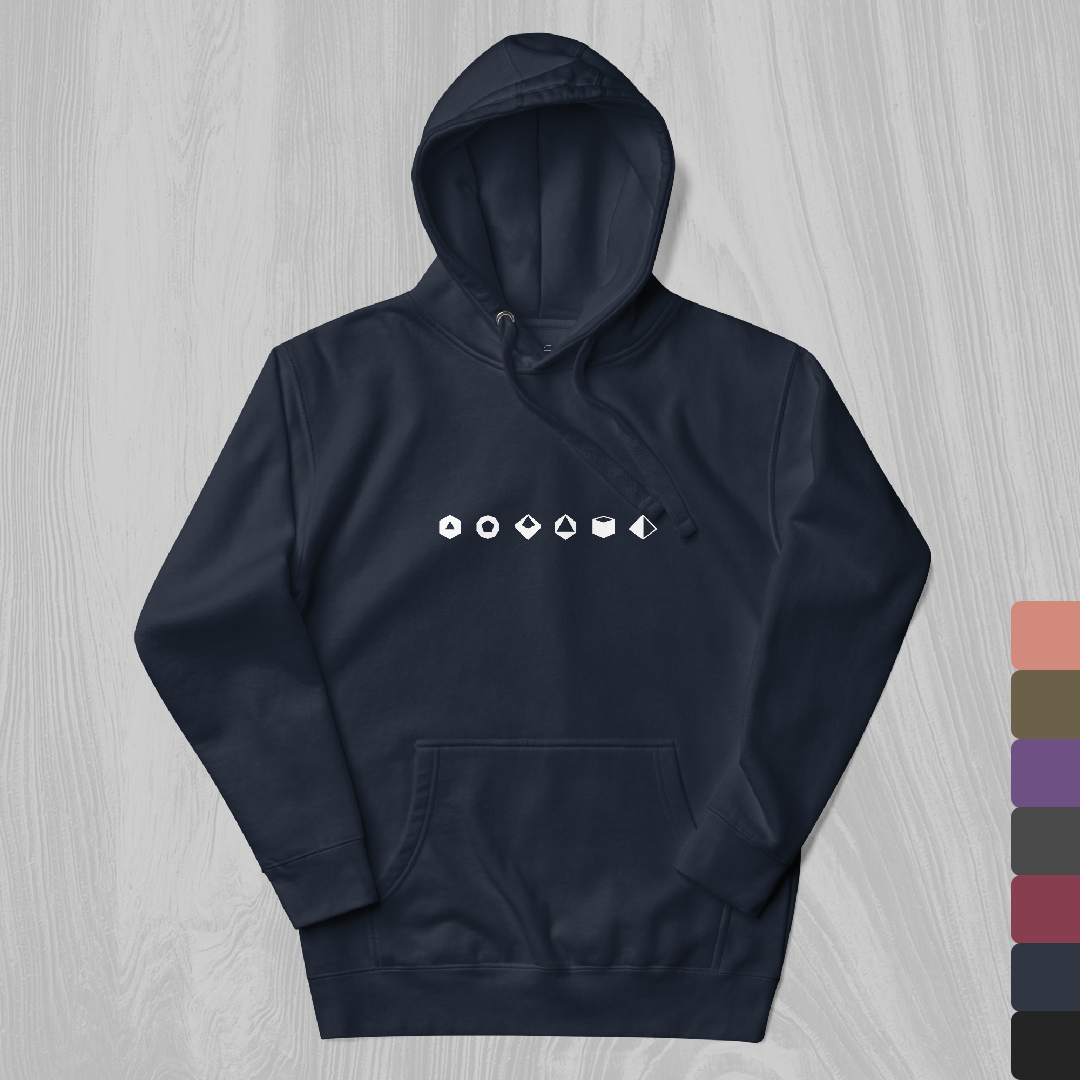 DnD Dice Hoodie