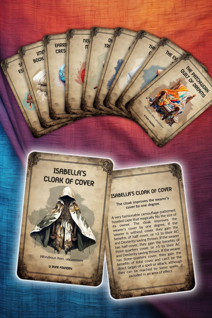Isabella's Magic Items