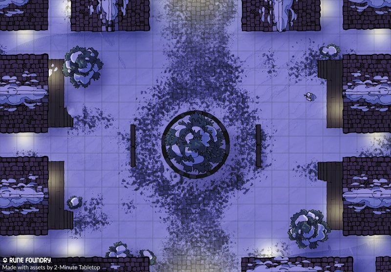 Winter Snow Battle Map Pack
