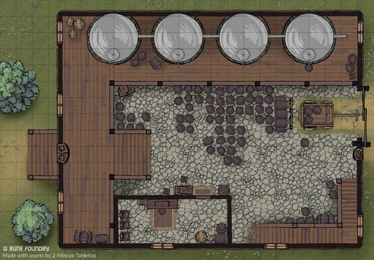 Brewery Battle Map (from Festival at Redwater)
