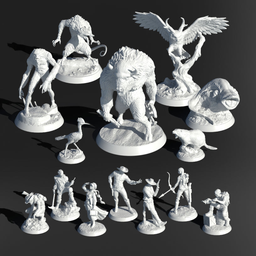 WIW Miniatures STL Pack (All)