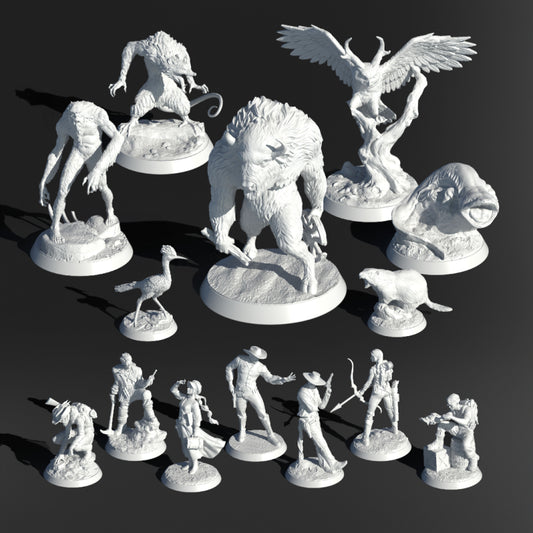 WIW Miniatures STL Pack (All)