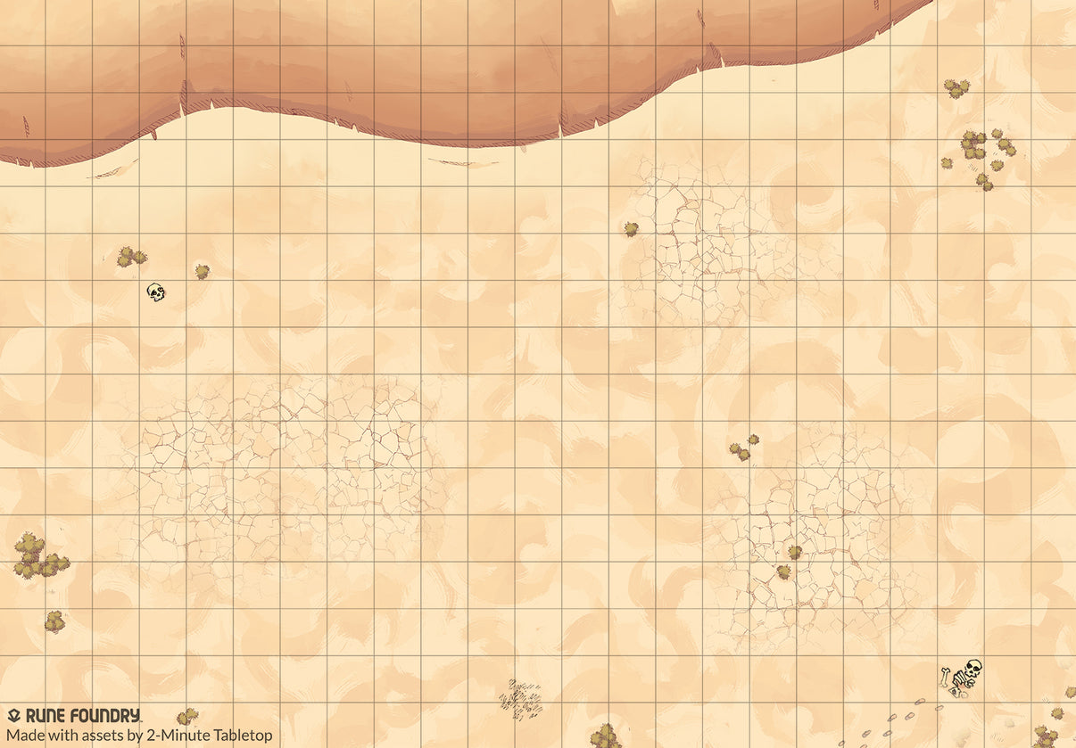 Desert Battle Map (The Void of Amenti) | Rune Foundry