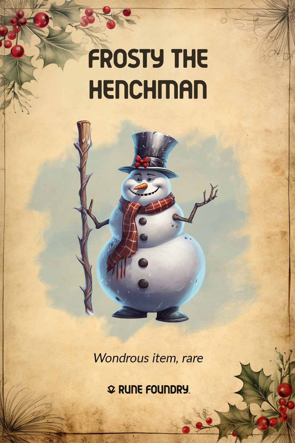 Christmas Magic Items - Free Holiday Themed Magic Items – Rune Foundry