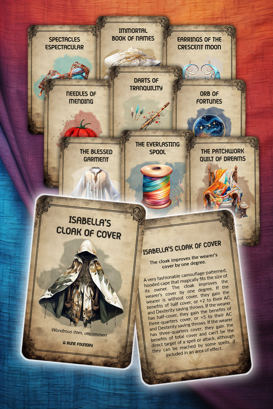 Isabella's Magical Items - Free 5e Magic Items – Rune Foundry
