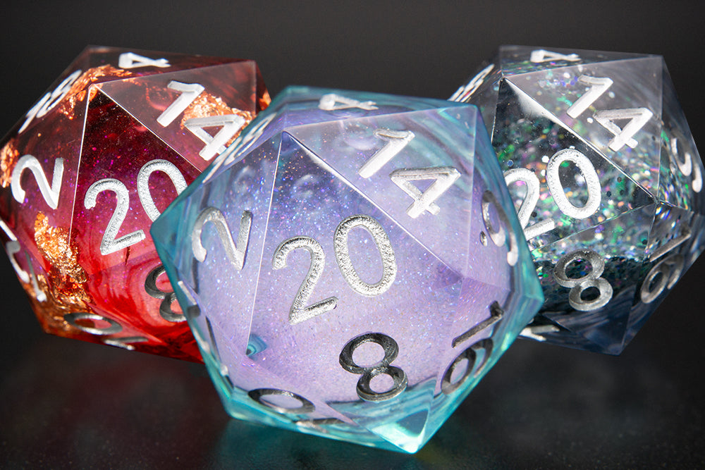 Liquid Core DnD Dice Set d20