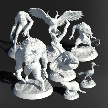 WIW Monster Miniatures STL Pack