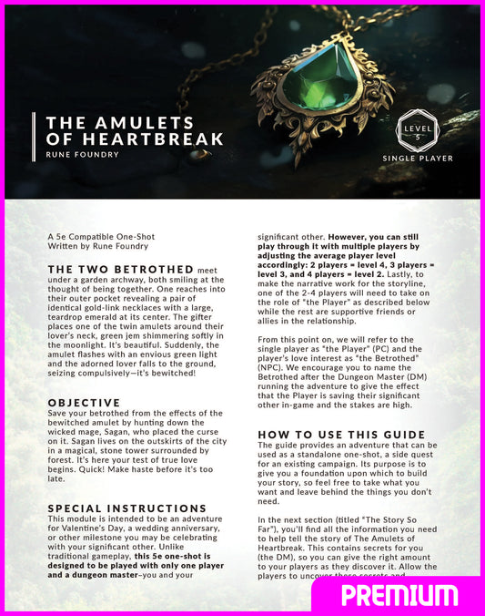 The Amulets of Heartbreak