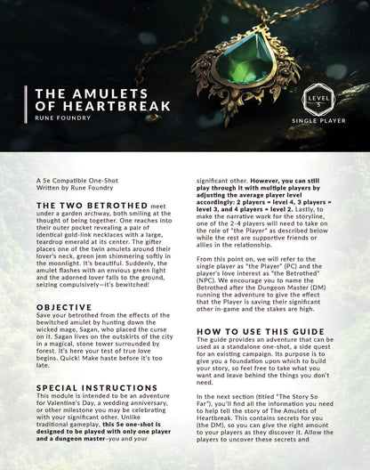 The Amulets of Heartbreak