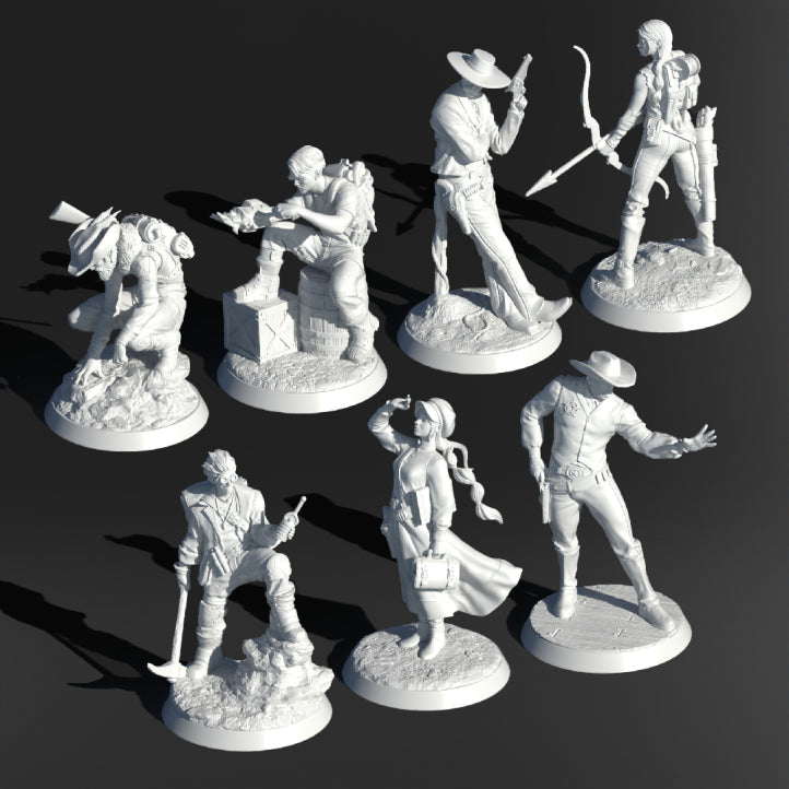 WIW Trades Miniatures STL Pack