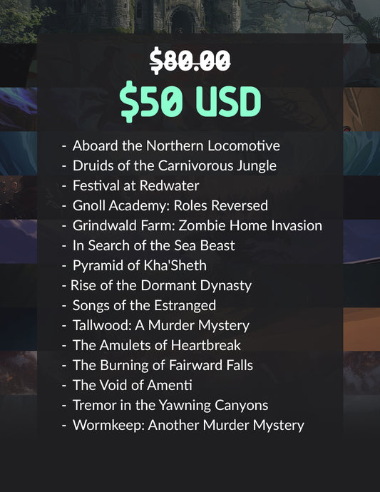 Ultimate DnD One Shots Bundle