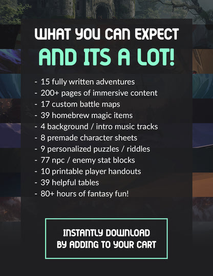 Ultimate DnD One Shots Bundle