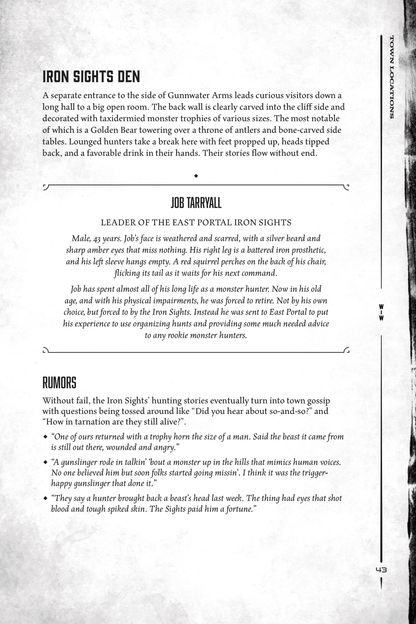 East Portal Setting Guide
