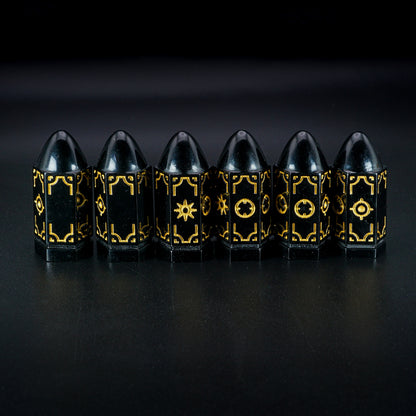Wild Imaginary West RPG six black dice