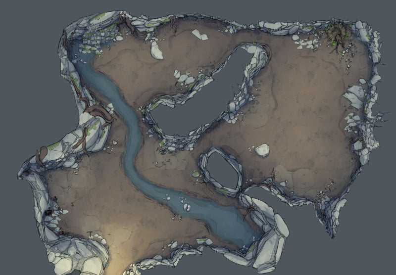 Wild Imaginary West Battle Map Pack #1