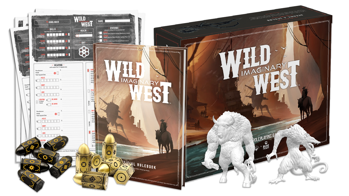 Wild Imaginary West Roleplaying Game – Rune Foundry