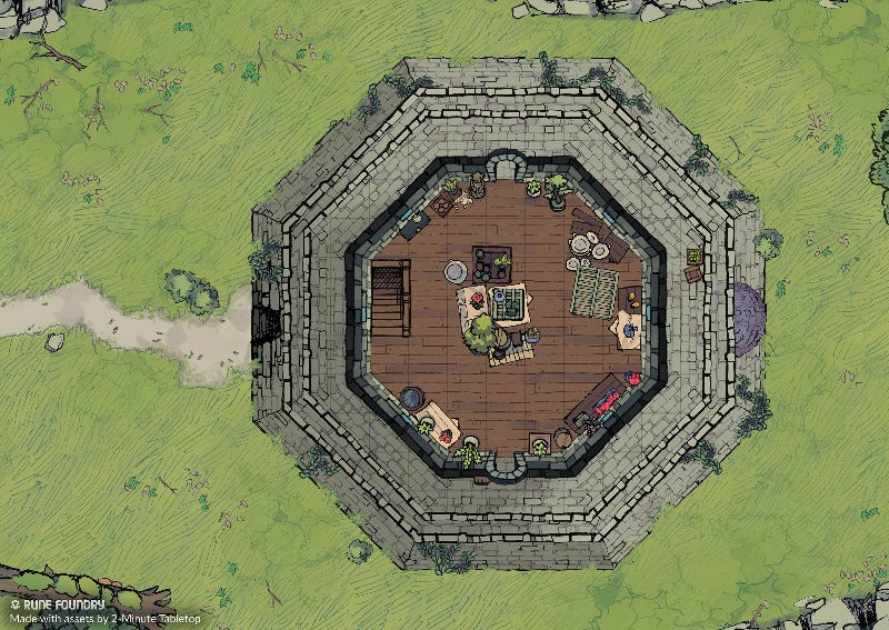 Wizard Tower Battle Maps | Rune Foundry