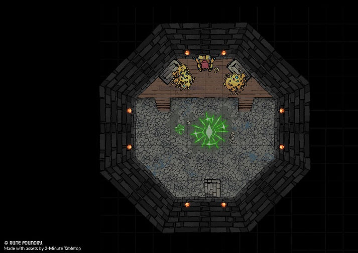 Wizard Rune Buildings Wizard Tower Battle Maps | Rune Foundry
