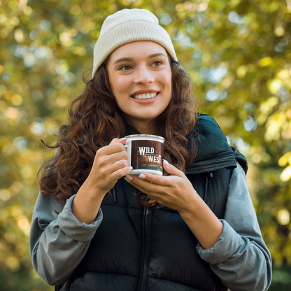 WIW Enamel Mug