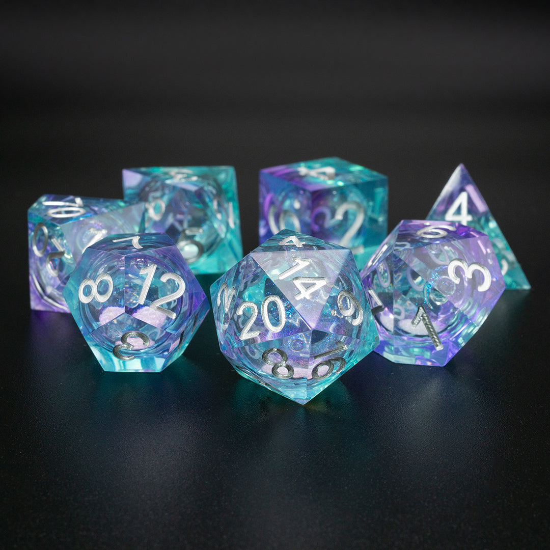 Afterlight - Liquid Core Dice Set – Rune Foundry