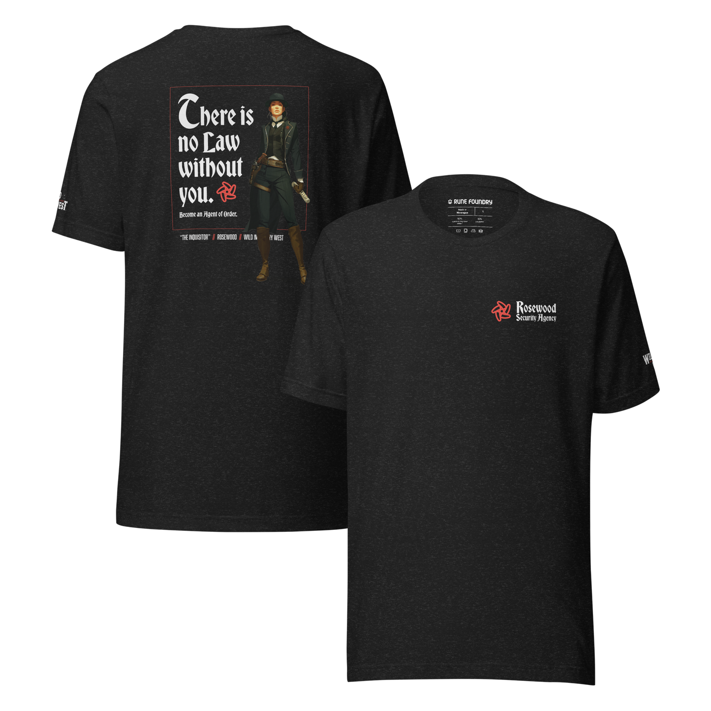 Rosewood Security Agency - WIW Faction T-Shirt