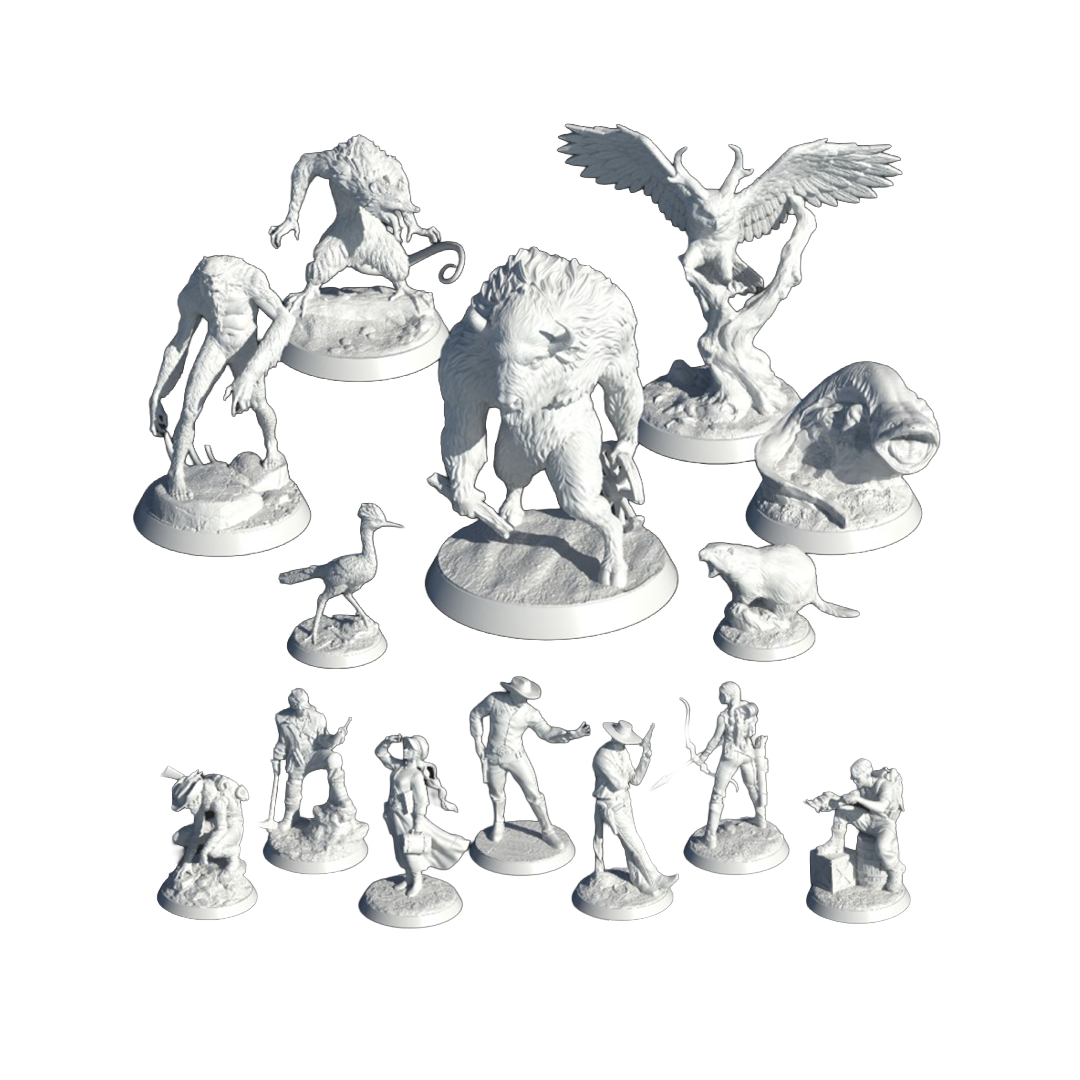 WIW Miniatures STL Pack (All)