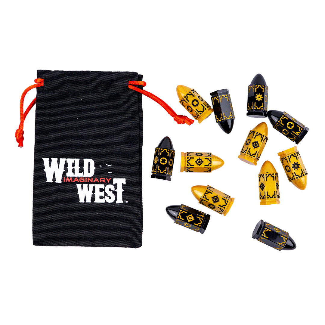 Wild Imaginary West RPG Bullet Dice Set